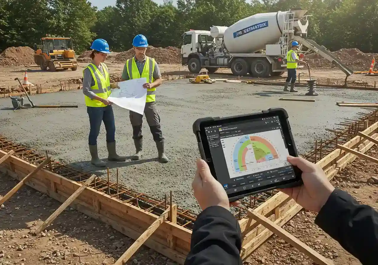 Concrete cost estimation service