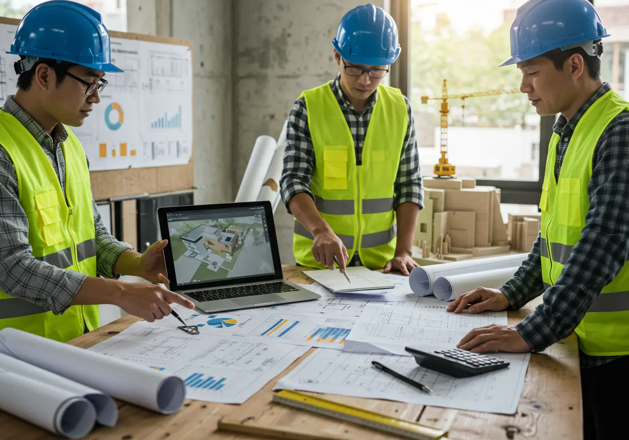 Building project quantity and cost estimation