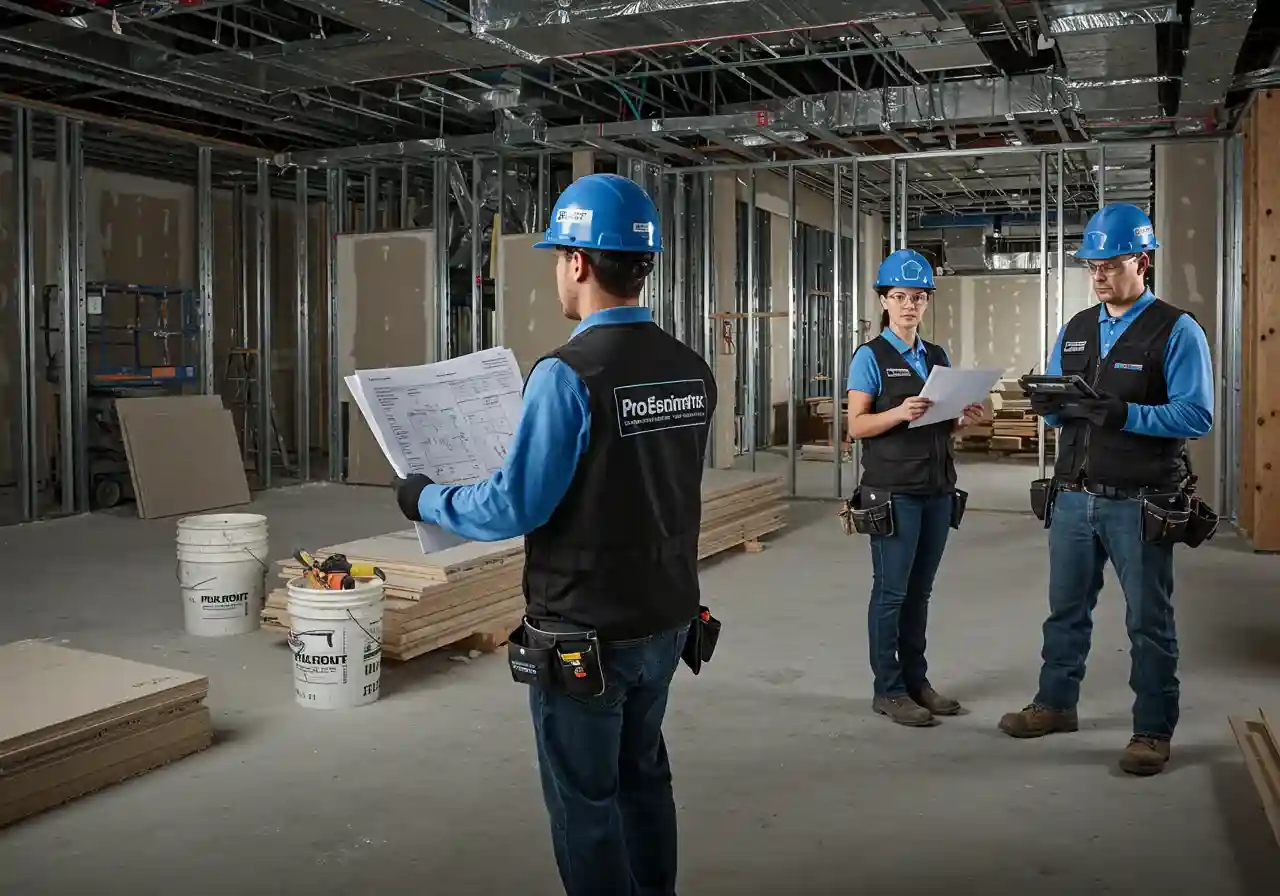 drywall Construction project cost estimating