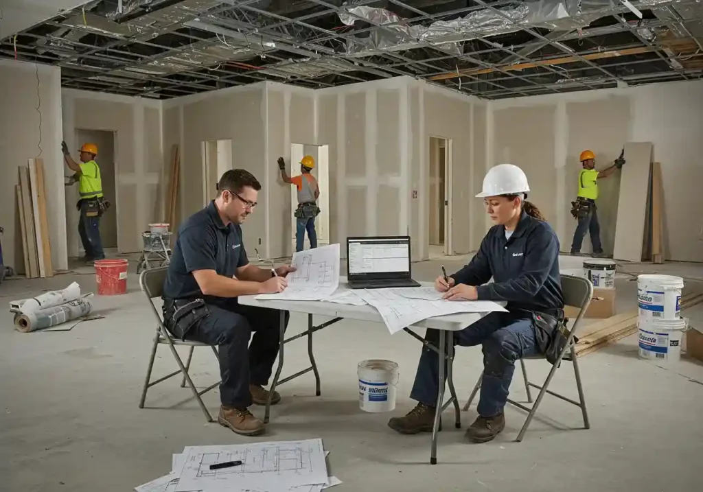 Interior design and finishing work