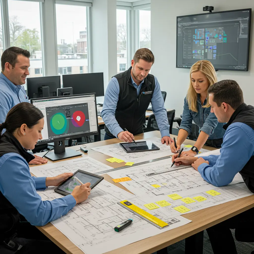 Markup and annotation plan for construction projects
