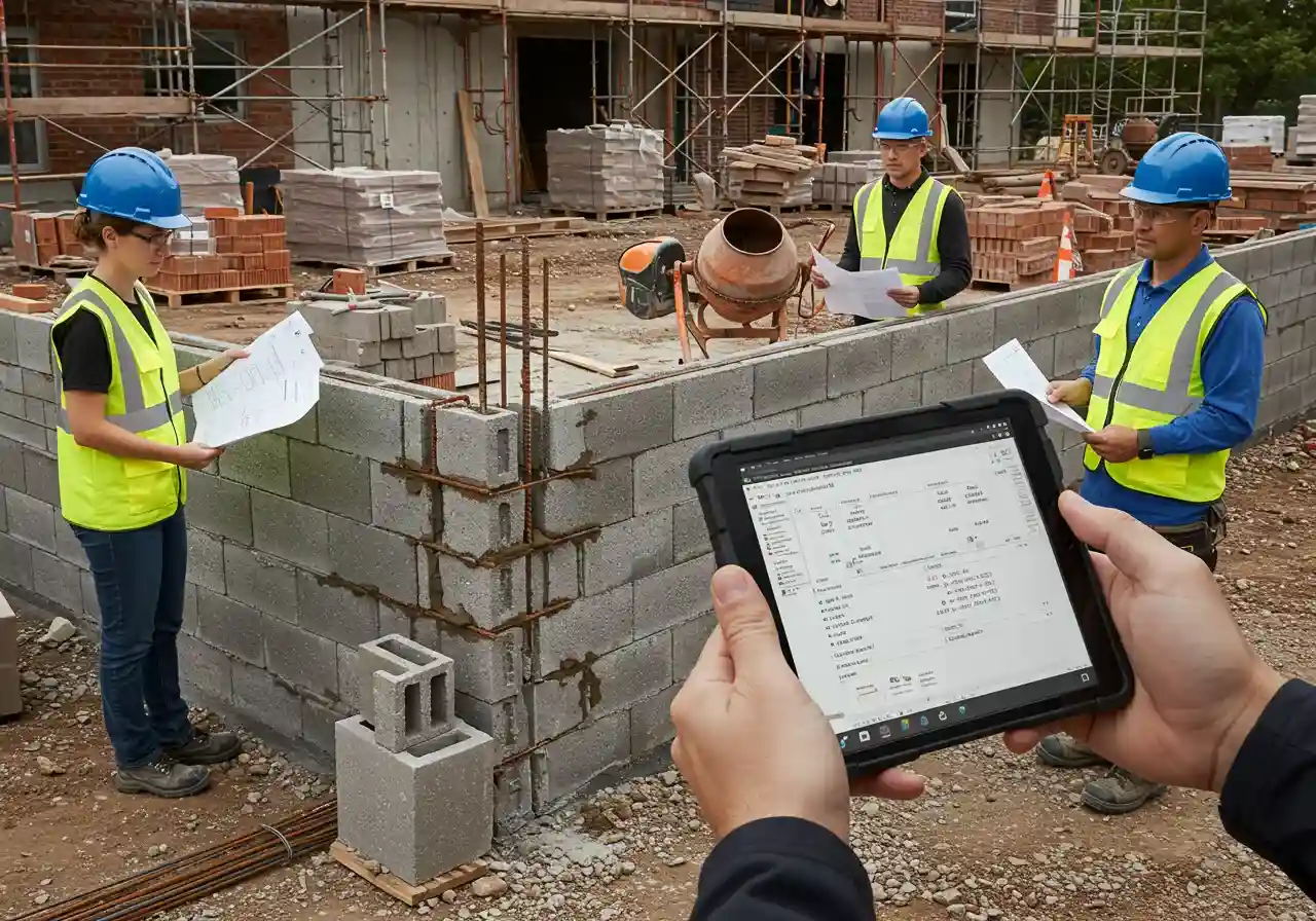 Brickwork and masonry project estimation