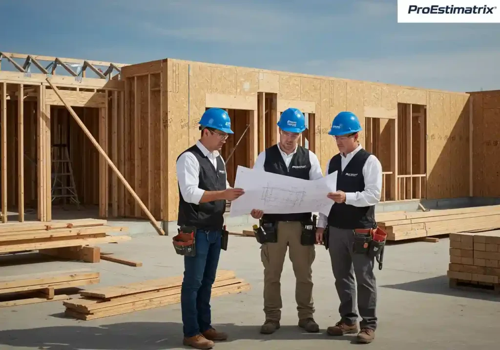 Construction framing material and takeoff