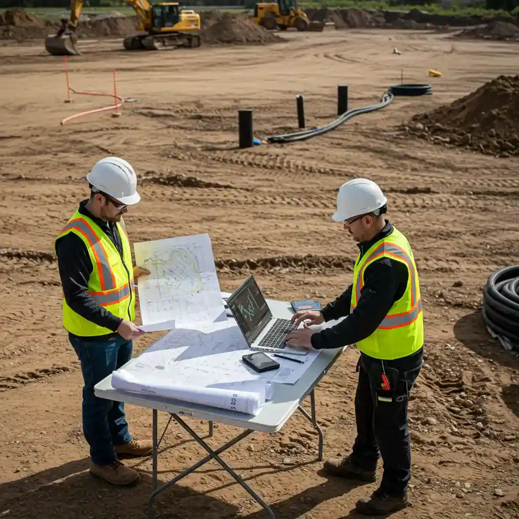Site preparation and civil project estimation
