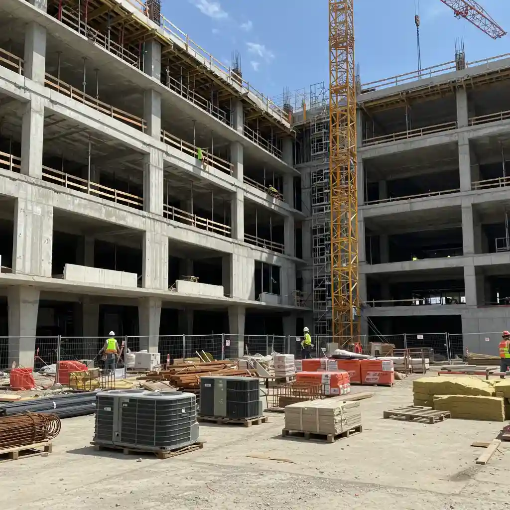 Commercial project cost and material estimator