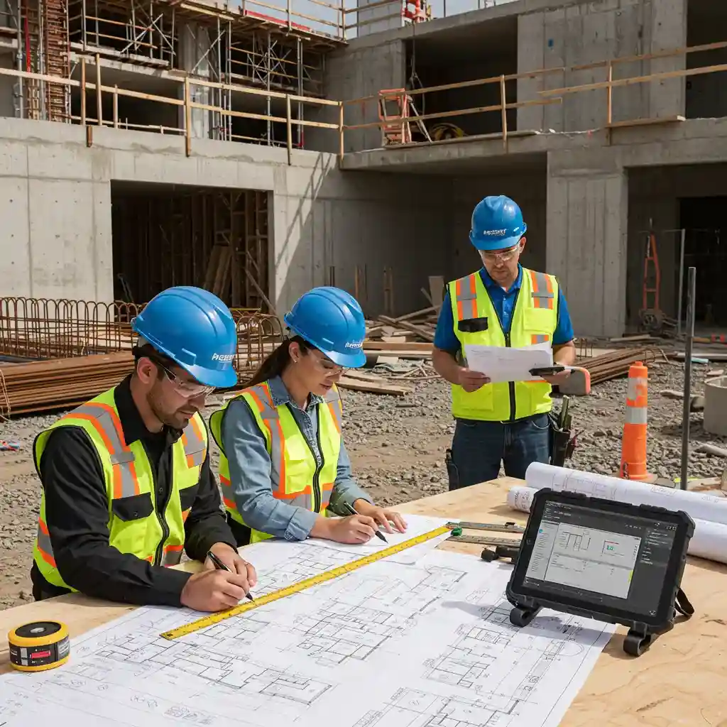 Professional Team Handling Quantity Takeoffs